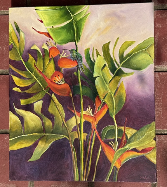 Ruby Topaz Hummingbird