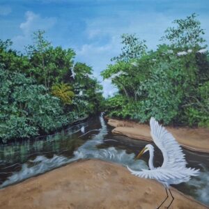 Egret by Keisha Padilla