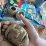 Trinidad Natural Kaolin Clay — detailed clay portrait sculpture